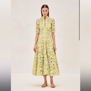 Alexis Ledina Dress in Citron size M.